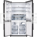 Холодильник Kuppersberg NMFV 18591 DX темный металл трехкамерный 390/170л морозилка снизу, No Frost, Side by Side, фото3