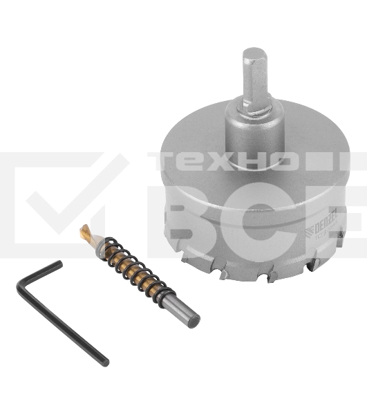 Коронка по металлу Denzel твердосплавная, 70 мм