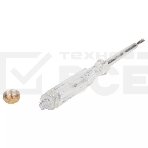 Индикаторная отвертка-тестер напряжения светодиодная Deli DL8001, фото2