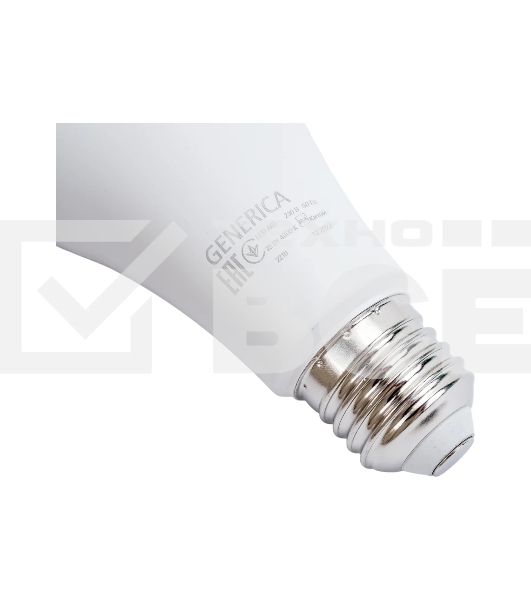 Лампа cветодиодная LED IEK LL-A65-25-230-40-E27-G груша, A65 25Вт 230В 4000К E27 GENERICA