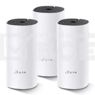 Бесшовный Mesh роутер TP-Link Deco M4 (DECO M4(3-PACK)) AC1200 10/100/1000BASE-TX (упак.:3шт)