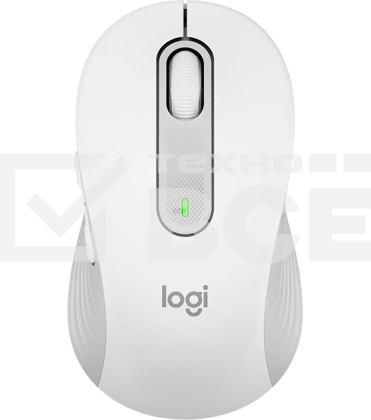 Мышь беспроводная Logitech Signature M650 белый, 4000 dpi, радиоканал, Bluetooth, USB, кнопки - 5