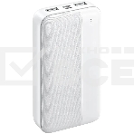 Мобильный аккумулятор TFN Solid PB-282 20000mAh 11W 2.1A 2xUSB-A белый (TFN-PB-282-WH), фото6
