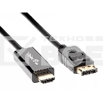 Кабель-переходник DisplayPort M-> HDMI M 1.8m Telecom [TA494), фото 1
