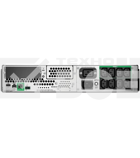 Источник бесперебойного питания APC Smart-UPS SMT3000RMI2UC 2700Вт 3000ВА черный