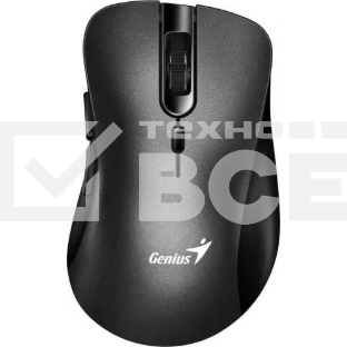 Мышь беспроводная Genius Ergo 8100S черный, 1600 dpi, радиоканал, USB, кнопки - 6
