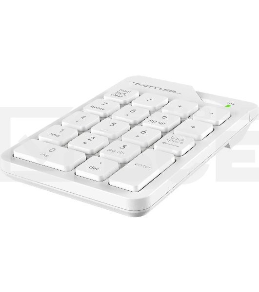 Числовой блок A4Tech FGK21C беспроводной, USB, Радиоканал, белый