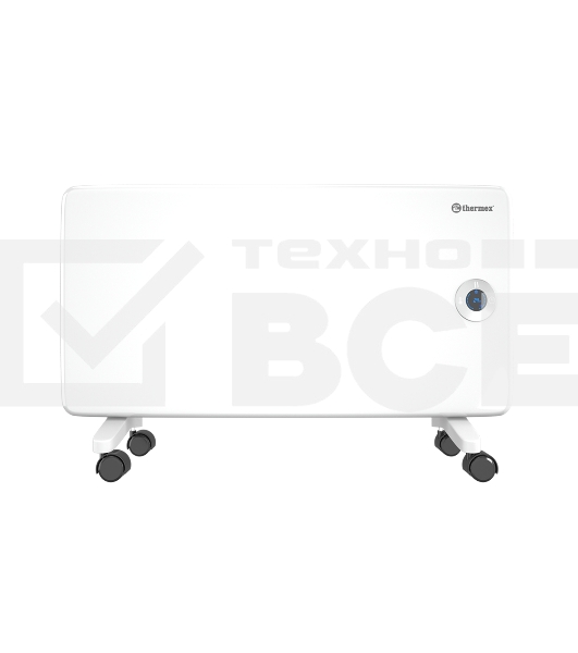 Конвектор Thermex Frame 1500E белый, 1500 Вт, 20 м2, термостат, дисплей