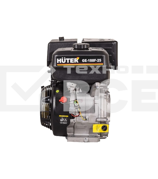 Двигатель бензиновый GE-188F-25 HUTER
