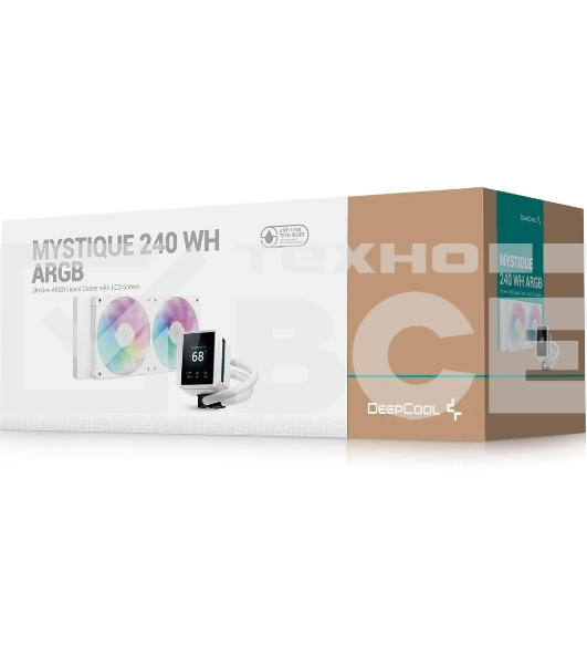 Система водяного охлаждения Deepcool Mystique R-LX240-WHDSNMCP-G-1 белый 120мм алюминий+медь 2400rpm 38.7db 4-pin