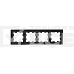 Рамка 4 -местная IEK BRITE РУ-4-2-БрТБ (BR-M42-G-K45) стекло темная бронза, фото6