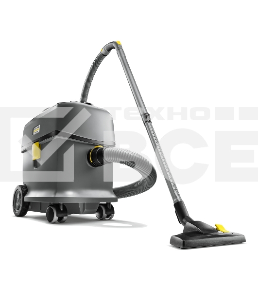 Пылесос Karcher T 15/1 Adv серый/черный, 585 Вт, уборка сухая, пылесборник мешок/контейнер, 15 л