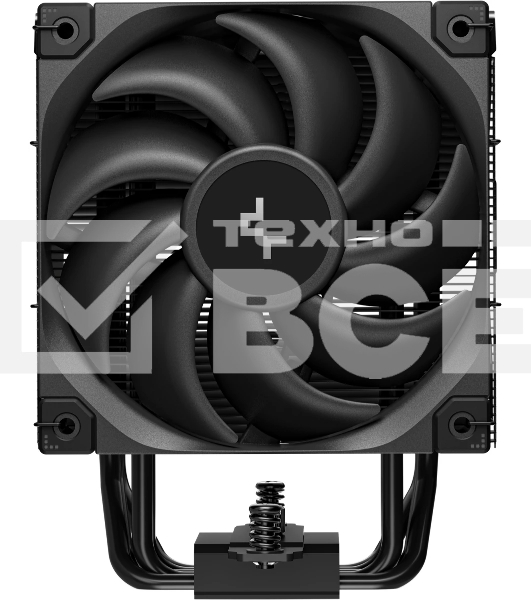 Кулер для процессора DEEPCOOL AK500 DIGITAL PRO черный, 120 мм, алюминий/медь, 1750 об/мин, 25 дБ, 4 pin, 162 мм