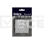 Розетка Intro Accent 6-201-01 2Р 16А-250В IP20 СУ AL/CU белый Б0063653, фото2