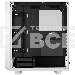 Компьютерный корпус без блока питания Fractal Design Meshify 2 Compact RGb TG Light Tint, Midi-Tower, 4x120мм RGb, 2xUSB-A 3.2 + 1xUSB 3.2 Type-C ATX, mATX, mITX белый, фото2