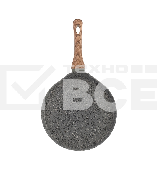 Сковорода блинная LARA LR01-52-26 GRANIT PALERMO кованый алюм. 26х1,6 см, ИНДУКЦИЯ, толщина 3 мм