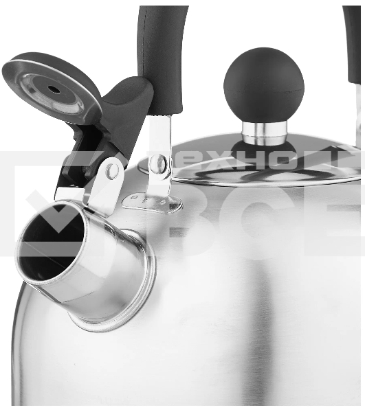 Чайник для плиты MALLONY MAL-039-MP 2.3 л матовый, со свистком (985605)