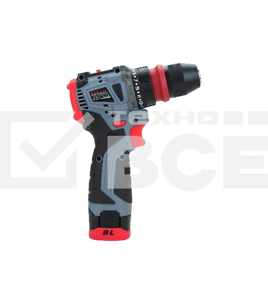 Дрель-шуруповерт аккумуляторная бесщеточная со съемным патроном ProfiPower BL-161B (40Нм,Li-ion 2шт,2.0А·ч,поясная клипса,бита-магнит, З/У, в кейсе)