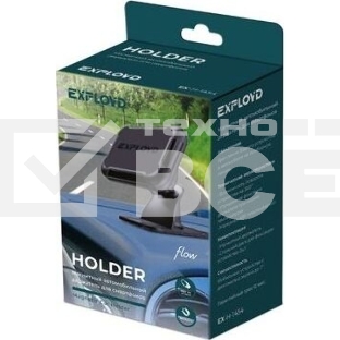 Автомобильный держатель EXPLOYD EX-H-1454 4'' - 6.5''/Ray/черный