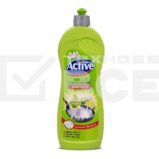 Средство для мытья посуды ACTIVE 750 мл. Лайм и цветы (511301193)