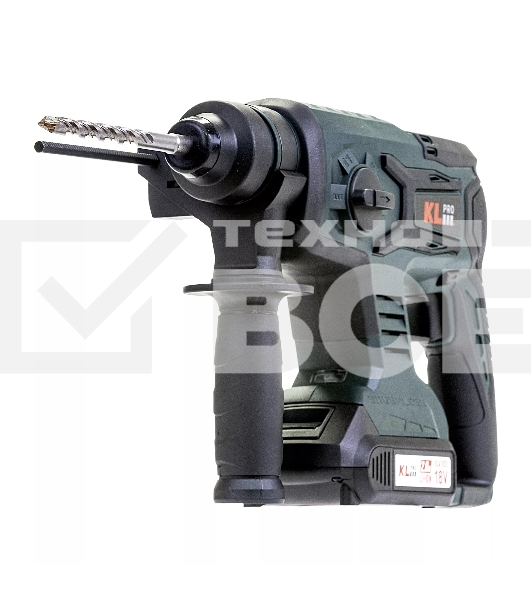 Профессиональный бесщеточный перфоратор аккумуляторный KLPRO KLPM18B-20 (18В, Li-ion-2шт, 2.0А·ч, 1,7Дж, SDS-plus, З/У,сумка)