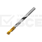 Сверло спиральное по металлу Denzel 8 x 117мм, Р6М5, Golden Tip, многогранная заточка, фото6