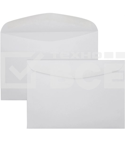 Конверт Silwerhof Eco 250.100 C5 162x229мм белый, клеевой слой 80г/м2 (упаковка: 100шт)