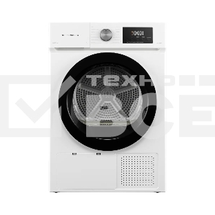 Сушильная машина Kuppersberg DM 593 W, High-Tech, загрузка 8 кг, 15 программ, тепловой насос, электронное кнопочное управление, корзина для сушки, блокировка от детей, энергоэффективность А++, белый