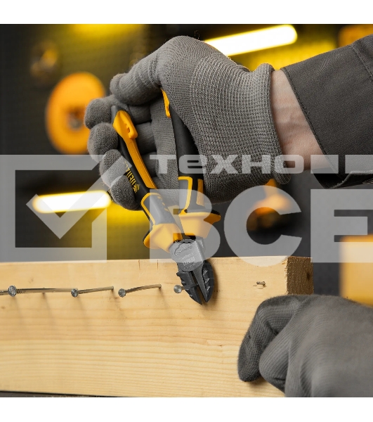 Бокорезы Denzel 180 мм, трехкомпонентные рукоятки