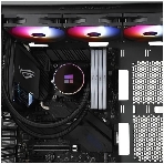 Система жидкостного охлаждения Thermalright Frozen Magic 360 V2 ARGB Soc-AM5/AM4/1200/1700/1851 черный 4-pin 25.6dB Al Ret (F-MAGIC-360-BL-ARGB-V2), фото2