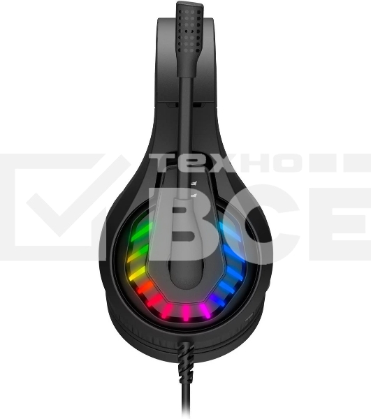 Гарнитура проводная с микрофоном A4Tech Bloody G230 черный 2м накладные USB оголовье (G230)