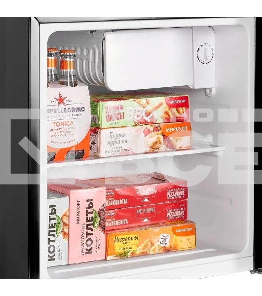 Холодильник Maunfeld MFF50RB черный однокамерный 50л, ручная разморозка