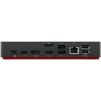 USB-концентратор Lenovo ThinkPad 40AY0090EU, USB Type-C, USB/USB Type-C/RJ-45/HDMI/DisplayPort/mini-jack 3.5мм, USB, фото2