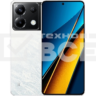 Смартфон POCO X6 5G, 12/256Gb, белый