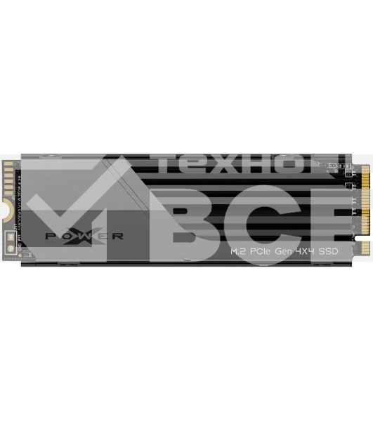 Твердотельный диск 8TB Silicon Power XS70, M.2 2280, PCI-E 4x4 [R/W - 7000/5900 MB/s]