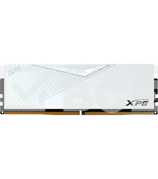 Оперативная память XPG Lancer, DDR5, 64GB (2x32GB), 6000MHz, CL30, с радиаторами, белый