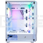 Компьютерный корпус 1STPLAYER FIREBASE X4 White / ATX, TG / 4x120mm LED fans inc. / X4-WH-4F1-W, фото2