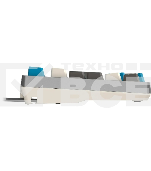 Клавиатура A4Tech Bloody S98 Pixels Blue проводная USB серый/бежевый