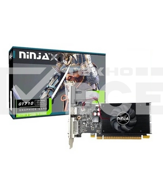 Видеокарта Ninja (Sinotex) GT710 4G DDR3 64BIT DVI HDMI VGA 1FAN RTL