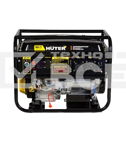 Электрогенератор бензиновый Huter DY8000LXA, 6.5 кВт, 81 дБ, 94 кг