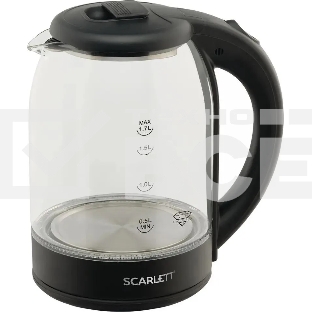 Чайник Scarlett SC-EK27G90 (черный) Мощность, Вт: 1800; Объем, л: 1.7