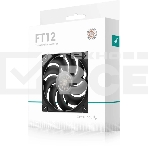 Вентилятор для корпуса DEEPCOOL FT12 черный, 120 мм, 2150 об/мин, 32 дБ, 4 pin, фото2