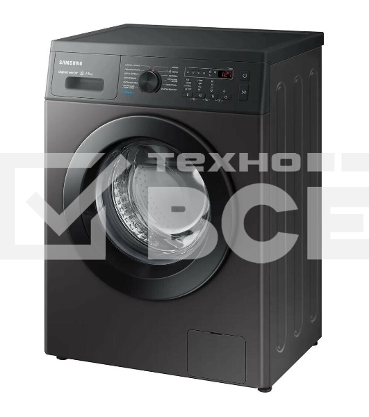 Стиральная машина Samsung WW65AG4S20CX/LP серый, загрузка фронтальная 6,5 кг, 1200 об/мин., класс: А