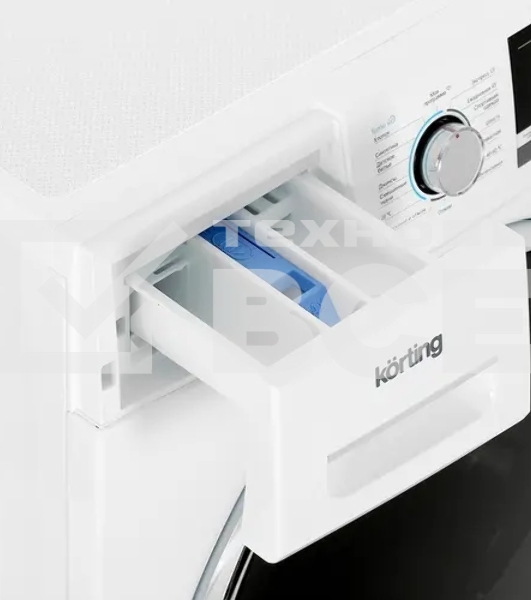 Стиральная машина Korting KWM 57IT1490 белый, загрузка фронтальная 9 кг, 1400 об/мин., класс: А+++