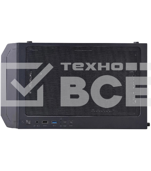 Корпус 1STPLAYER MIKU Mi2-A ARGB Black / mATX / 3x120mm ARGB fans / Mi2-A-BK-2FC7R-1FC7