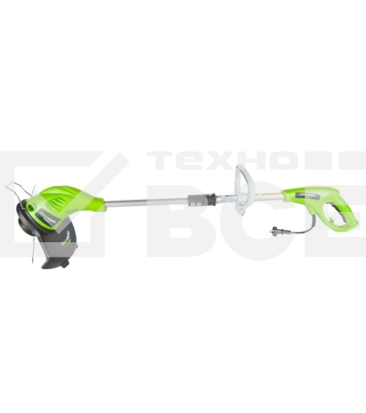 Триммер электрический GREENWORKS GST5033 21217 нижний двигатель 500Вт леска 1.6мм 33см