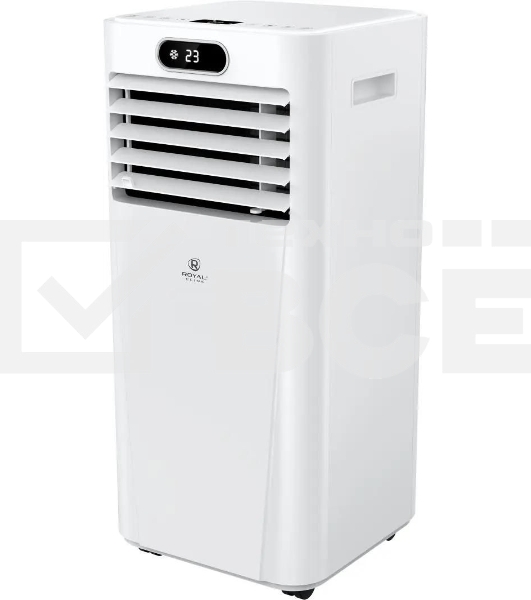 Мобильный кондиционер Royal Clima RM-TS22CH-E 7500 BTU, 22 м², 53 дБ, охлаждение, осушение, белый