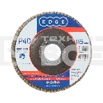 Круг лепестковый торцевой Edge by Patriot 115мм*22,23мм*P40, фото 1