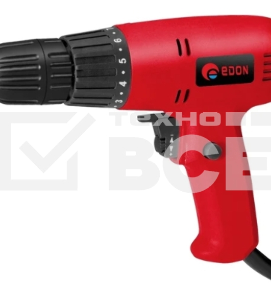 Дрель-шуруповерт сетевая Edon DS-350