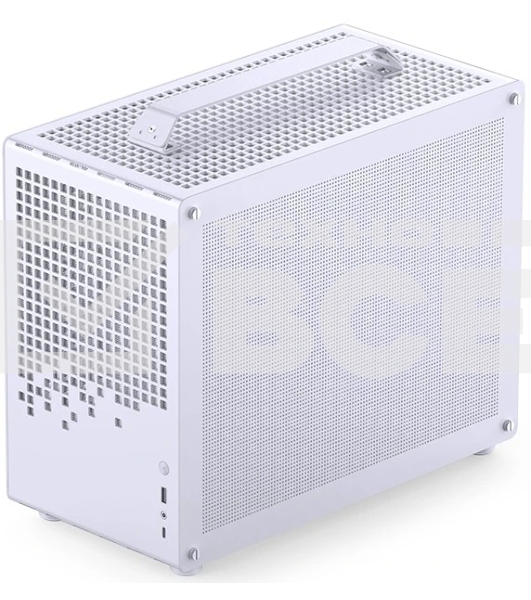 Компьютерный корпус без блока питания Case JONSBO Z20, Mini-Tower, TG, no fan, 1xUSB-A 3.2 + 1xUSB-C 3.2, mATX, mITX White